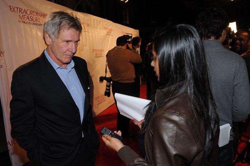 San Francisco gives Harrison Ford the red carpet treatment