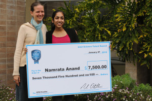 Second Intel competition finalist in school history