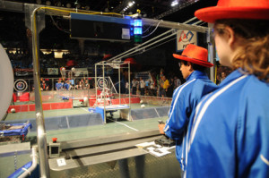 Robotics team competes in annual FIRST event