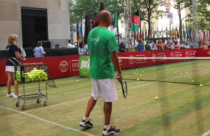 HSBC brings Wimbledon Championships to the heart of NYC