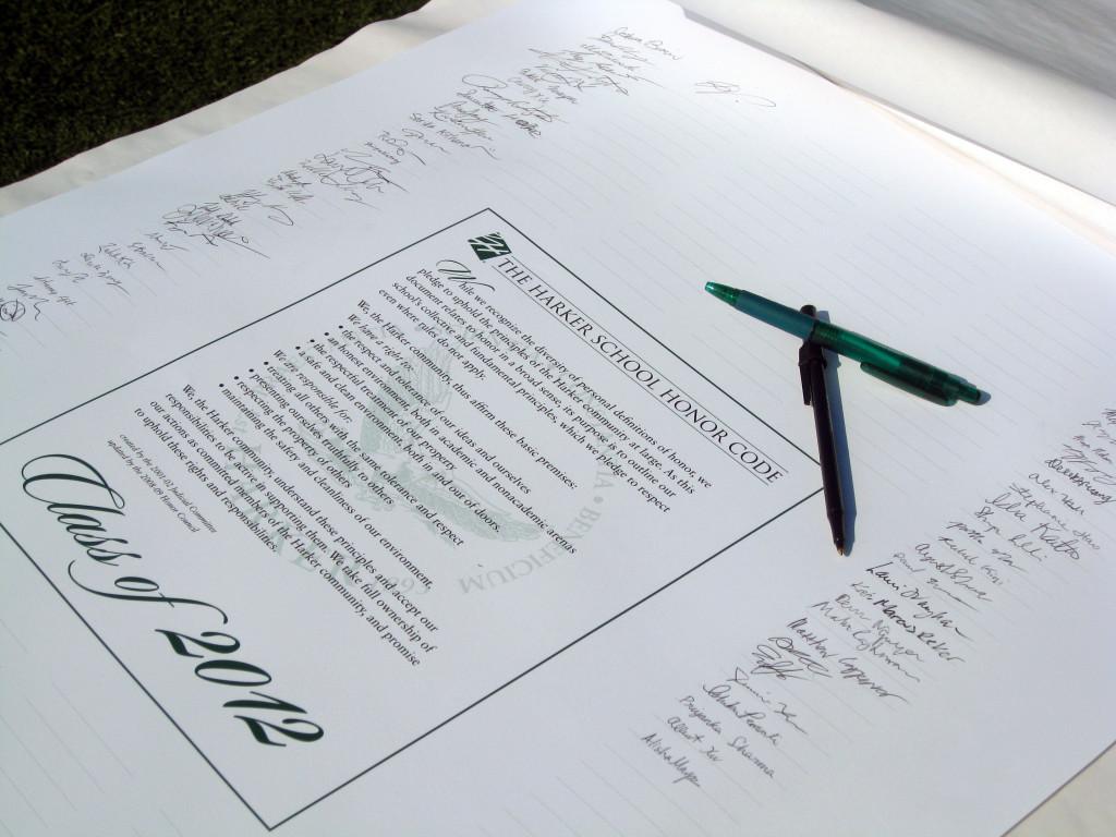 Honor Council implements honor code poster signing 