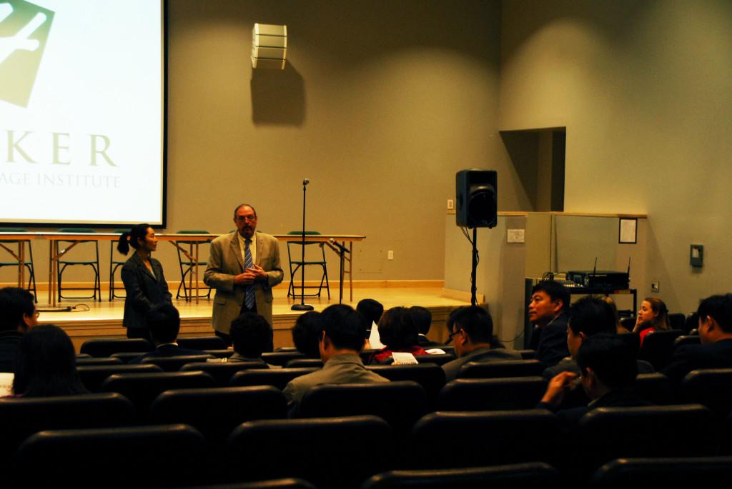 Beijing Delegation Visits Upper School
