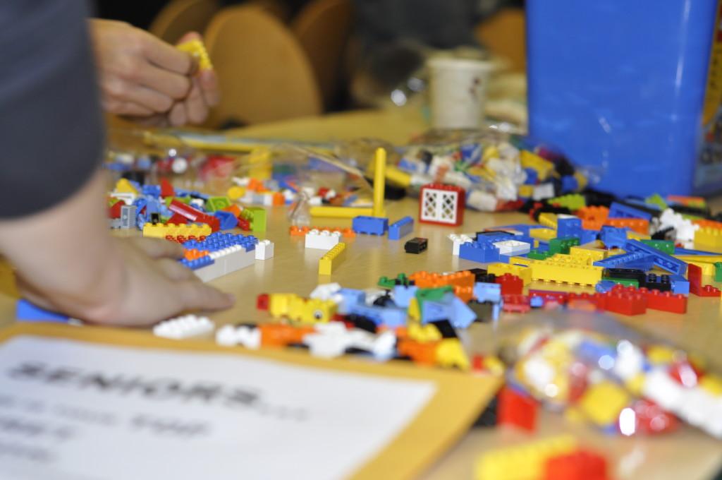 Surprise spirit event evokes childhood memories with Legos