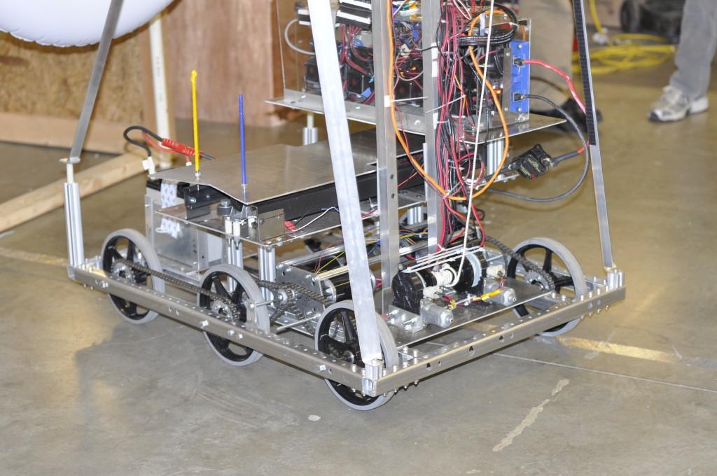 Robotics team completes its build season and prepares for competitions