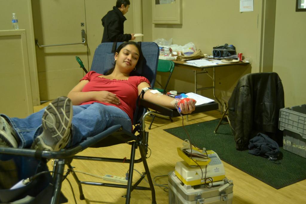 Red Cross club holds blood drive on campus