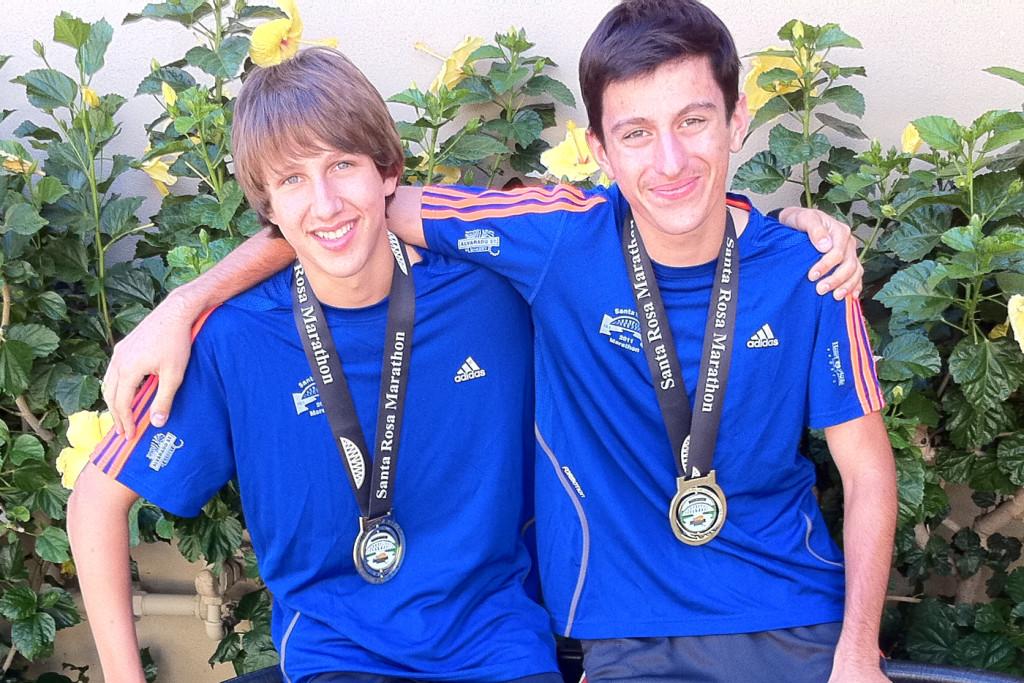 Two upperclassmen take part in annual Santa Rosa Marathon