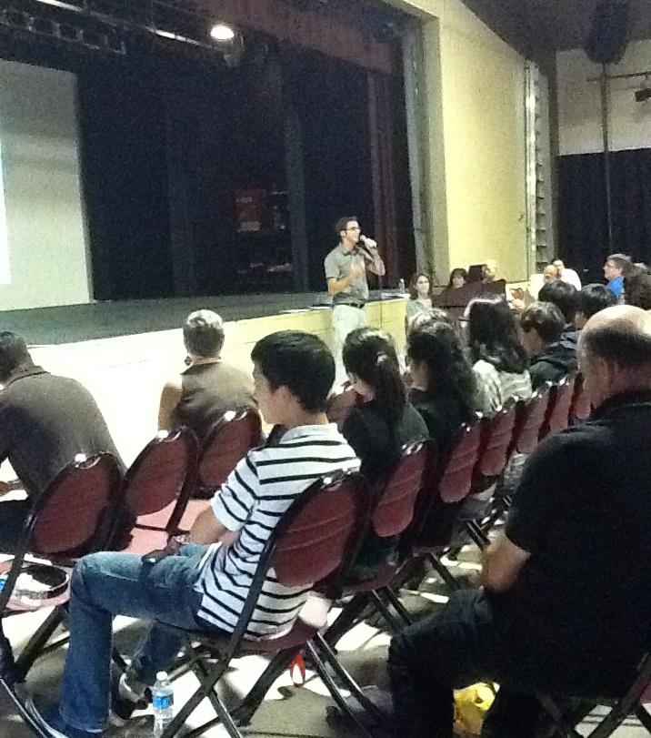 Conservatory Kickoff: performing arts students come together for informational meeting