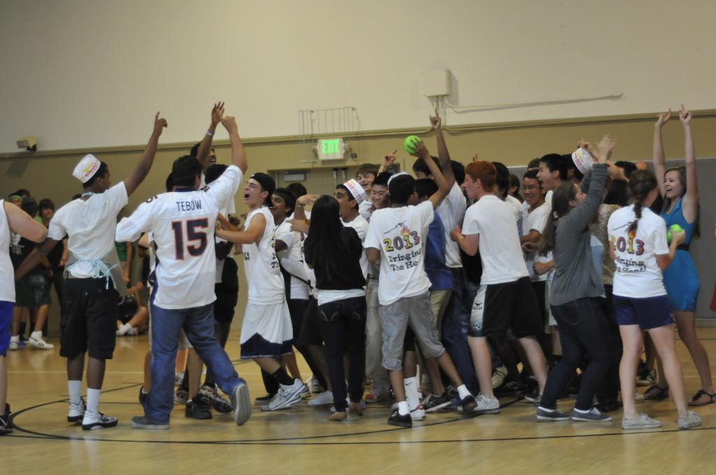 Juniors triumph in annual dodgeball class competition
