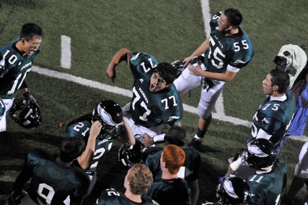 Varsity team ends season with victory against Cupertino in Homecoming game 
