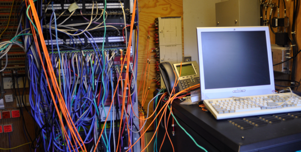 WP - Nichols fiber optics cables damaged