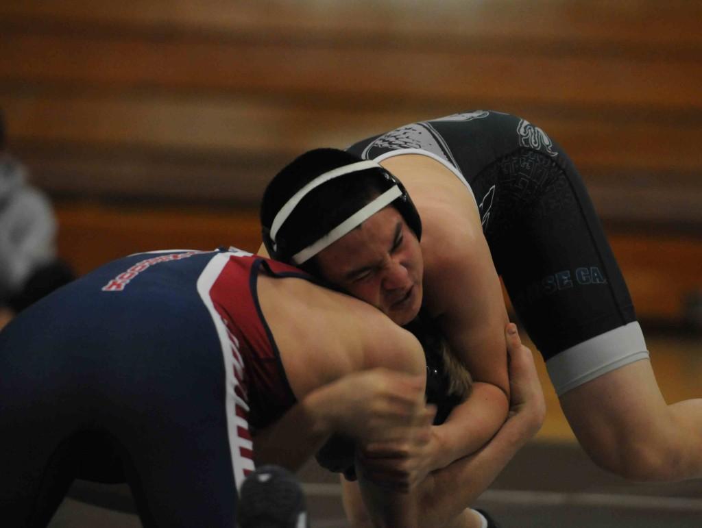Varsity wrestling loses match against Lynbrook 