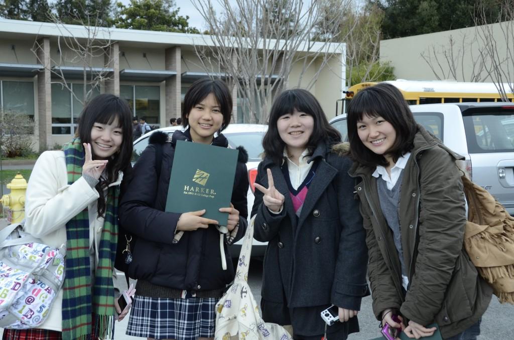 Tamagawa students visit Upper School 