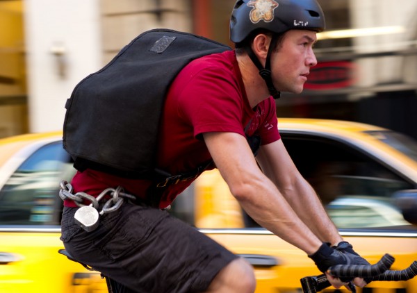 Directed by David Koepp, Premium Rush traces the adventures of bike courier Wilee (Joseph Gordon-Levitt) as he attempts to escape from a crooked cop named Bobby Monday (Michael Shannon) in the streets of Manhattan.