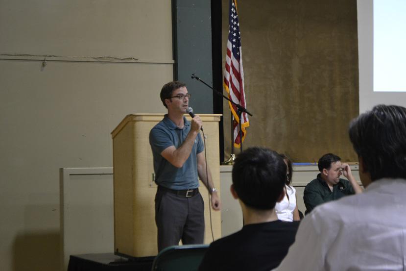 Instrumental Music teacher Chris Florio talks about new performing arts events and performances. The Conservatory Kickoff this year was held on Wednesday, August 29, at the Saratoga gym, instead of the Blackford auditorium.
