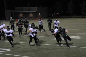 Varsity football wins first game of the season