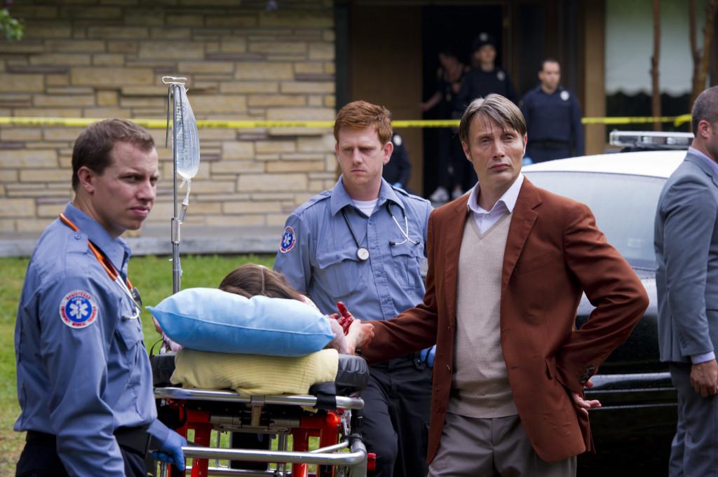 HANNIBAL -- "Apertif" Episode 101 -- Pictured: Mads Mikkelson as Dr. Hannibal Lecter