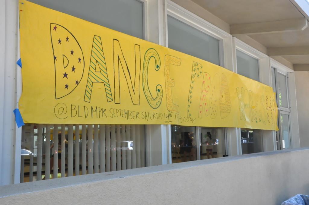 Posters and flyers hung in numerous locations around school announce this Saturdays dance production workshop. At the workshop, dancers will be placed into performances that the Upper School dance teachers decide will suit them.