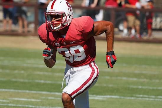 Gautam Krishnamurthi (11) is part of the Stanford University football team that recently played in the 100th Rose Bowl. The team lost to Michigan State.