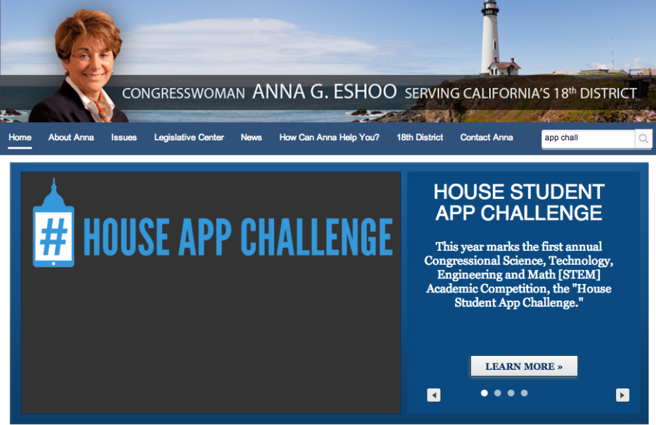 Contestants  of the House Student STEM App Challenge must submit their Apps and corresponding packages by April 30.