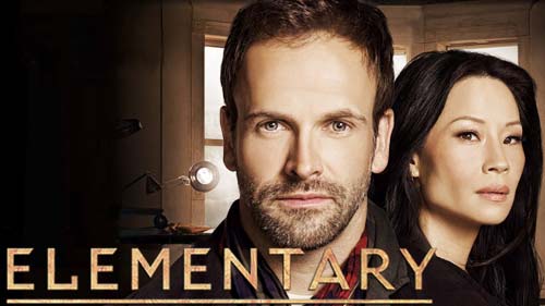 Jonny Lee Miller and Lucy Liu play the parts of Sherlock Holmes and Dr. John Watson. Elementary has just been renewed for a third season.