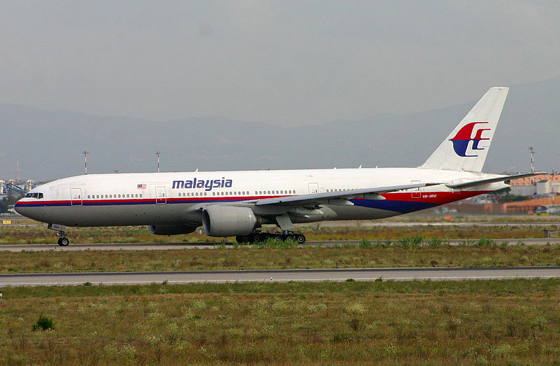 The Boeing 777-200ER that operated as MH17 seen here in Rome Fiumicino Airport in 2011. The incident represents Malaysia Airlines loss of a second 777 in under half a year. 