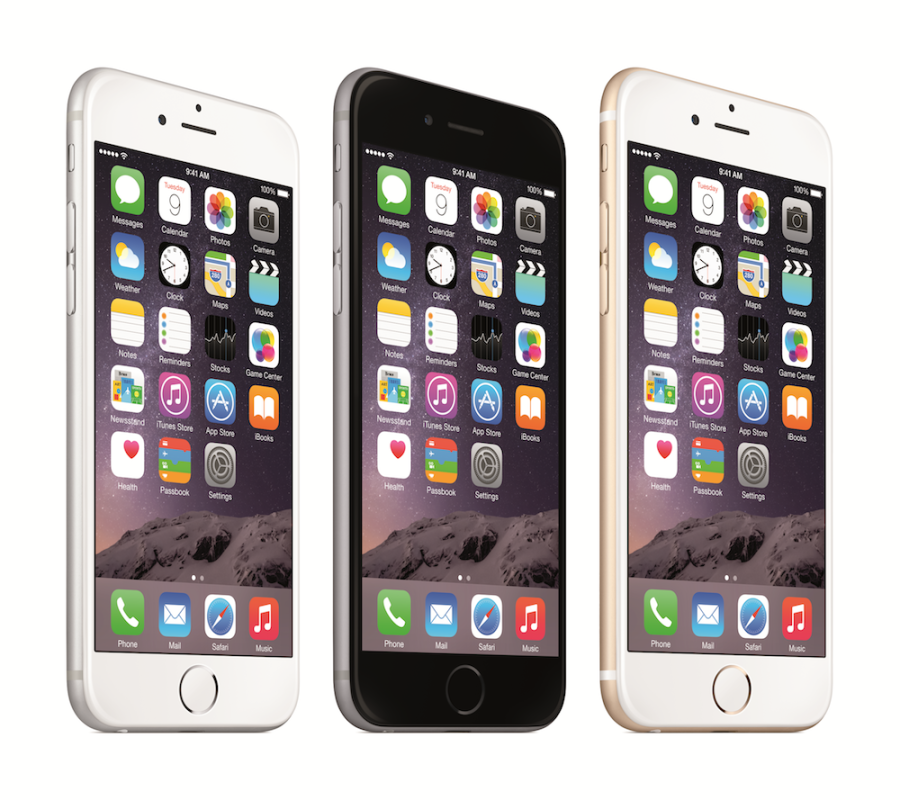 Apple showed off the new iPhone 6 today in a keynote address by Tim Cook. The new iPhone was debuted alongside a new iWatch in a standard model witha 4.7 inch screen and a Plus model with a 5.5 inch screen.