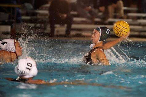 Varsity girls water polo defeats Fremont High School