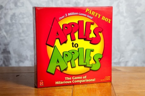 Board games don't always have to be boring. When gifted and played with family and friends, games such as Apples to Apples spring to life.