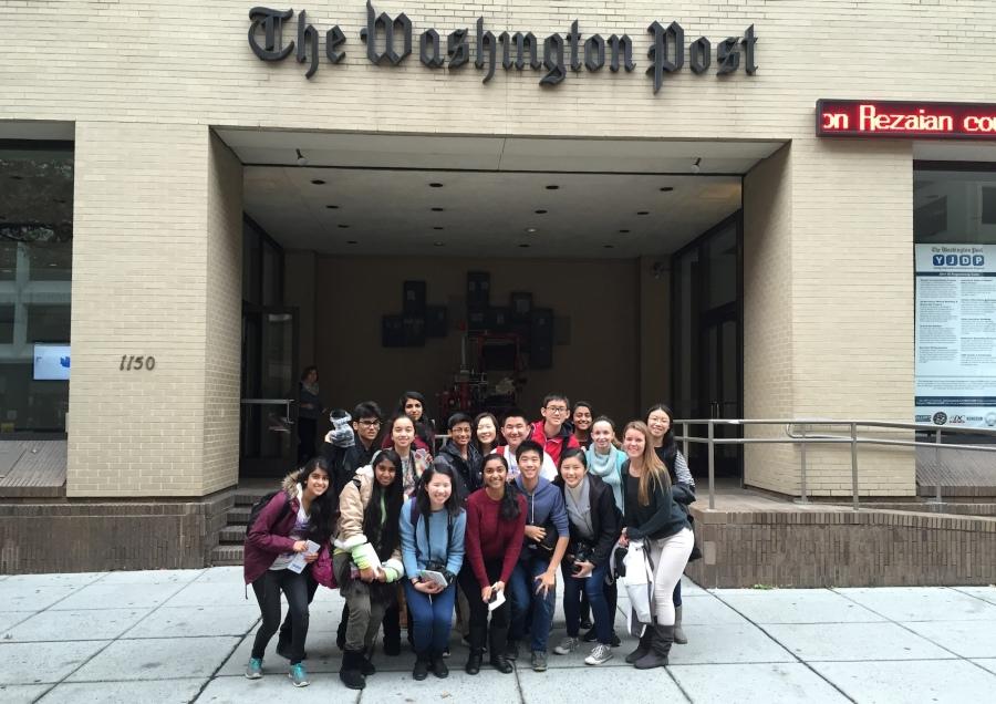 Journalism students attend convention in Washington D.C.