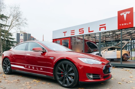 Tesla service station: coming to a Harker campus near you.