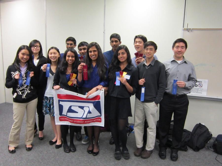 Harker students won in many different categories at the 2014 California state TSA conference. There were 14 first place finishes, 10 second place finishes and two third place finishes.