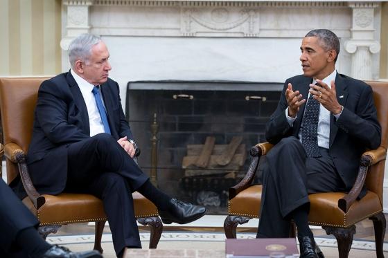 President Obama meets with Israeli Prime Minister Binyamin Netanyahu in October 2014 to discuss Irans nuclear program.