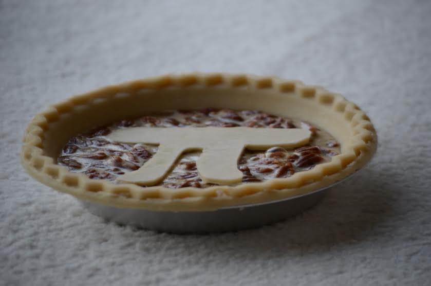 If you wish to celebrate Pi day with a Pi-themed pie, look no further. The following recipe attempts to reduce the amount of butter and sugar found in traditional pies.