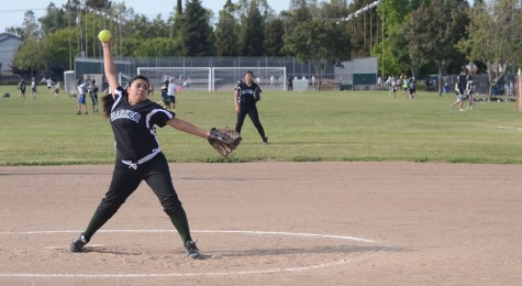 Varsity softball loses to Castilleja on senior night
