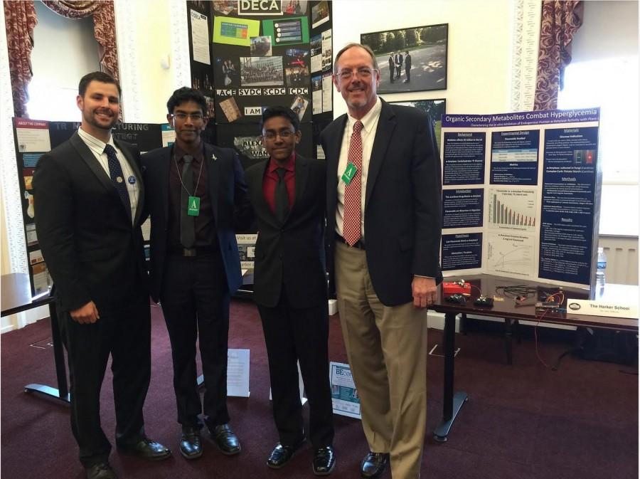 Glass, Keller, Neil and Rajiv attended the CTE event in D.C. in June. It was a chance for educators and students nationwide involved in the program to meet and learn from each other.