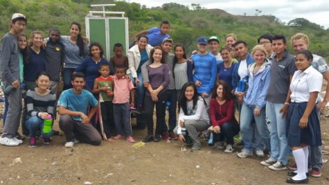The Global Glimpse students traveled to a dump one day with a portable blackboard to teach children there. Natasha and 16 other high school students traveled to Nicaragua for three weeks, participating in service projects and learning more about the area.