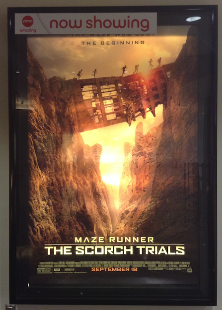 Maze Runner: The Scorch Trials was released on September 18. The movie is the second in the Maze Runner series.