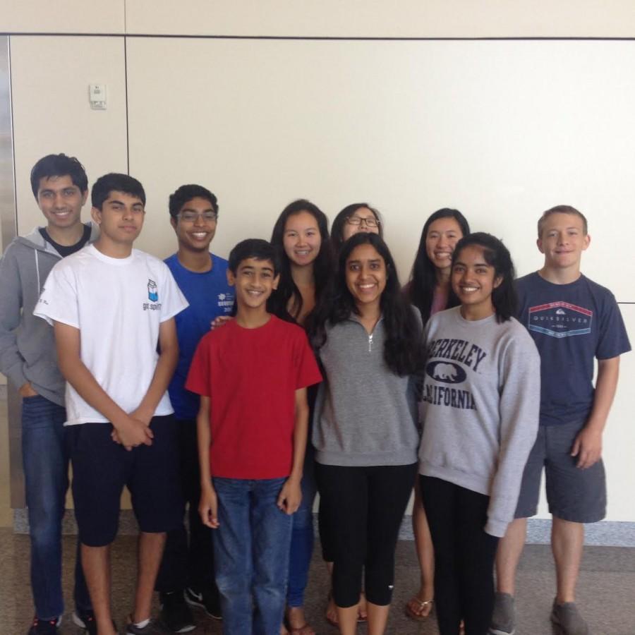 The debaters pose for a picture together during the tournament. The Heart of Texas Invitational was held last weekend in Dallas. 