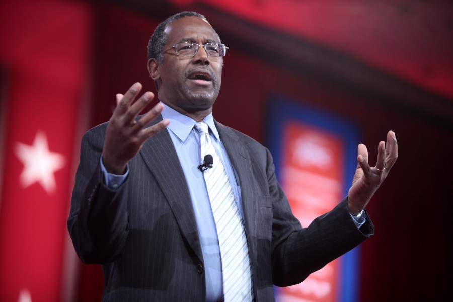 Ben Carson speaks at the CPAC 2015 in Washington D.C. The republican presidential debate was held yesterday. 