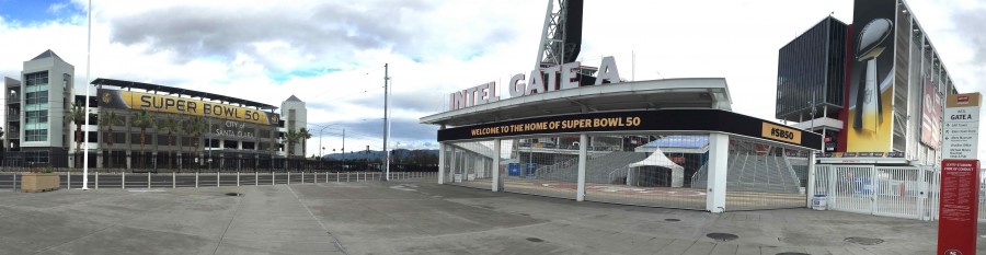 Santa Clara has been preparing the city and Levis Stadium for Super Bowl 50, which will take place on Feb. 7.
