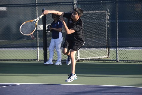 Boys tennis wins season opener against King’s Academy