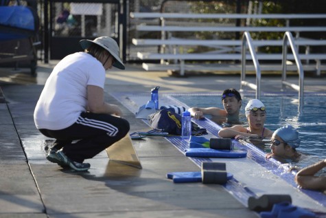 Coach Chadwick joins upper school as new varsity swim coach