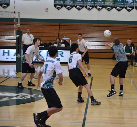 Varsity boys volleyball defeats Wilcox High 3-0