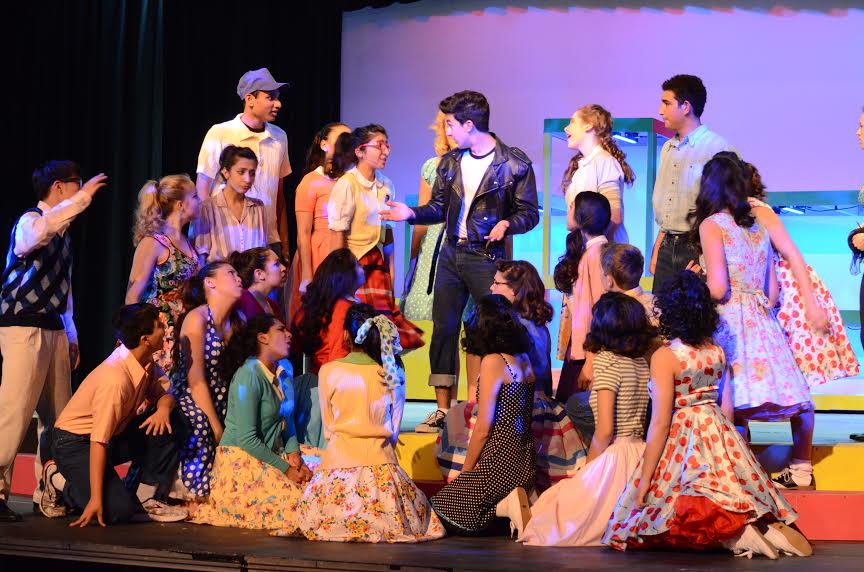 Upper+school+students+perform+in+the+spring+musical+Bye+Bye+Birdie+on+Thursday%2C+Friday%2C+and+Saturday+night.