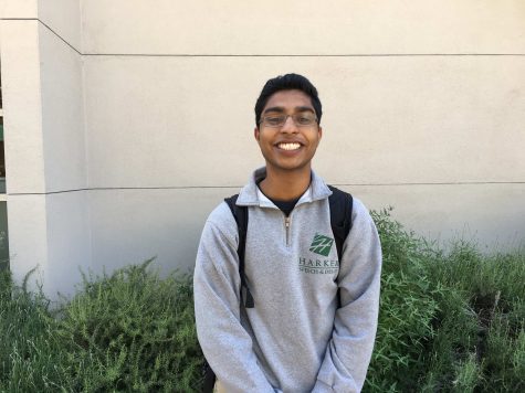 Srivatsav Pyda (11) ran for his class's, 2017, vice president. Students voted in the journalism room on Thursday during both lunches.