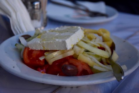 Greek Salad is a popular dish enjoyed by Greeks on a regular basis. 2016 marked the first year the Italy and Greece trip was open to students. 