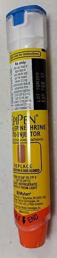 An Epi-Pen style epinephrine auto injector which is the latest version in the USA. Mylan has been bumping the price of the product over the last 7 years.

