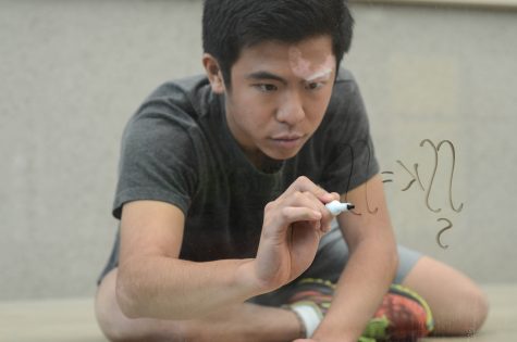 Humans of Harker: Kai Ang likes to challenge himself with complex math problems