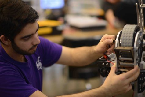 Humans of Harker: Vedaad Shakib programs robots