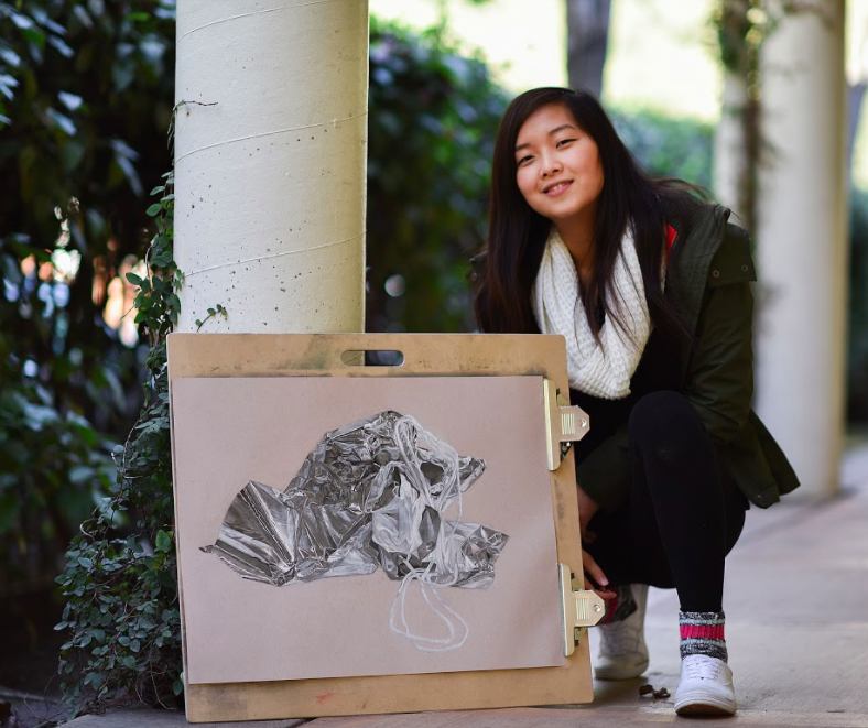 “It’s a lot about bringing the community together, using visual elements to bring everyone together through art, and just to give everyone the opportunity to see that there is a lot of art in life. It’s something that makes life more interesting and something that makes life more vivid, Joyce Li (12) said. 